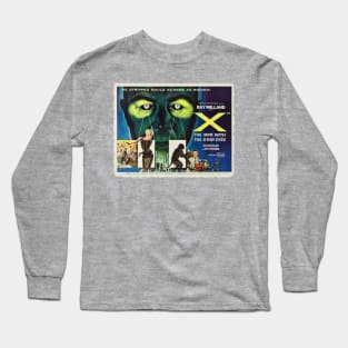 The Man with the X-Ray eyes Long Sleeve T-Shirt